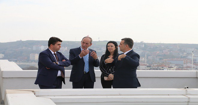 Başkan Ata, Tekirdağ Vali Yardımcısı Murat Eren ile Bir Araya Geldi