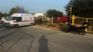 Edirne’de trafik kazası : 1 yaralı