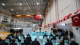 Bakan Varank, Tekirdağ’da elyaf fabrikası açılışında konuştu: (1)