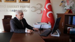 Edirne’de siyasi partilerin il başkanları AA’nın ”Yılın Fotoğrafları” oylamasına katıldı