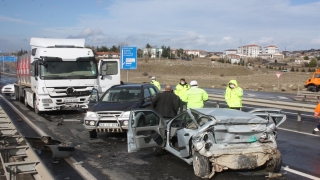 Edirne’de zincirleme trafik kazası: 1 ölü