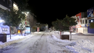 Kar yağışı Edirne ve Kırklareli’nde etkisini yitirdi, Tekirdağ’da aralıklarla devam ediyor