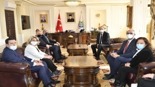 KDTP Genel Başkanı Damka, Edirne Valisi Canalp’i ziyaret etti
