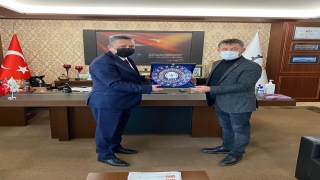 Tekirdağ Emniyet Müdürü Erduğan’dan Çerkezköy TSO Başkanı Kozuva’ya ziyaret
