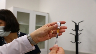 Edirne, Kırklareli ve Tekirdağ’da basın mensuplarının ilk doz Kovid19 aşıları uygulanmaya başlandı