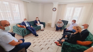 Kırklareli Valisi Bilgin şehit ailelerini ziyaret etti