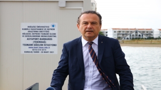 Tekirdağ’da Asyaport Limanı’na ”depremtsunami gözlem istasyonu” kuruldu