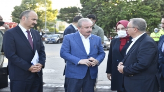 TBMM Başkanı Şentop, TÜ Rektörü Tabakoğlu ile bir araya geldi 