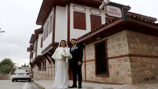 Balkan ve Rumeli düğünlerinin anlatıldığı müzede ilk nikah kıyıldı