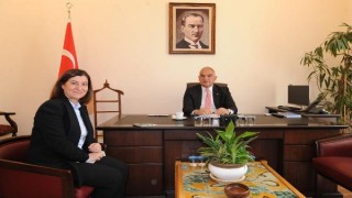 AK Parti’li Aksal, Kültür Turizm Bakanı Mehmet Nuri Ersoy’la görüştü