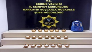 Edirne’de 18 kilo eroin ele geçirildi; 2 gözaltı