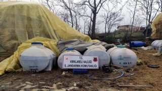 Kırklareli’de 665 litre sahte içki ele geçirildi; 23 gözaltı (2)