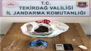 Çerkezköy’de uyuşturucu ticareti yapan şüpheli yakalandı