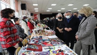 Kırklareli’nde ’Umutlu Kadınlar Üretiyor’ sergisi açıldı