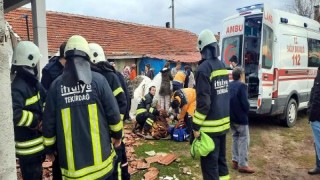 Tekirdağ’da evin mutfağında patlama: Babaanne ile torunu yaralı