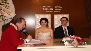 22 plakalı Edirne’de, 22.02.2022’de 22 nikah kıyıldı