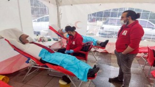 Kaymakam Kılınçkaya’nın da katıldığı kampanyada 127 ünite kan toplandı