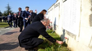 Edirne’de Balkan Savaşları şehitleri, törenle anıldı