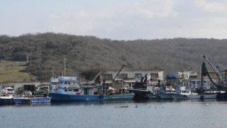 Kırklareli’nin Karadeniz’e kıyı beldesi Kıyıköy’de balıkçılardan mayın önlemi