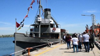 Nusret Müze Gemisi, Tekirdağ’da ziyarete açıldı