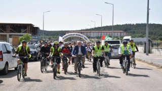 Sağlık için pedalladılar