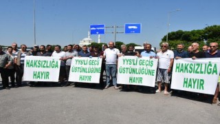 Nakliyecilerden Kapıkule’de ’yoğunluk’ protestosu