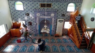 Süleymanpaşa’da camilerde bayram temizliği