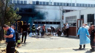 Tekirdağ’da fabrikada patlama sonrası yangın: 3 yaralı