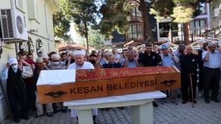 DSP Edirne İl Başkanı Nalbantoğlu, toprağa verildi