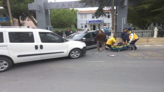 Tekirdağ’da otomobiller çarpıştı; 3 yaralı