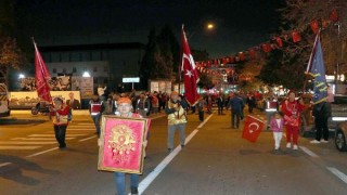 Tekirdağ’da Cumhuriyet Bayramı coşkusu; fener alayı düzenlendi