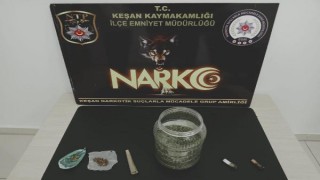 Edirne’deki uyuşturucu operasyonlarında 5 gözaltı