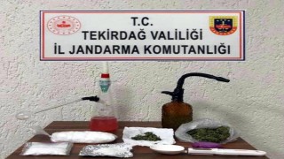 Çorlu’da uyuşturucu operasyonunda 2 tutuklama