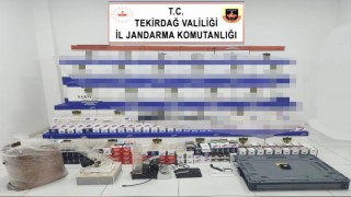 Tekirdağ’da kaçak sigara operasyonu: 3 şüpheli gözaltına alındı