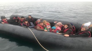 Kırklareli açıklarında 16 kaçak göçmen yakalandı