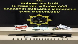 Edirne’de 32 uyuşturucu şüphelisi yakalandı