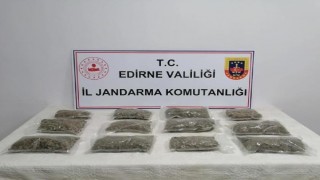 Edirne’de 3,5 kilo uyuşturucuya 5 gözaltı