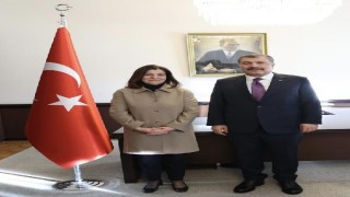 KEFEK Başkanı Fatma Aksal, Sağlık Bakanı Fahrettin Koca’yı ziyaret etti