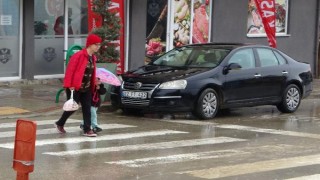 Keşan’da sağanak etkili oldu