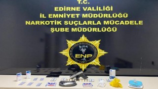 Edirne’deki uyuşturucu operasyonunda 1 gözaltı