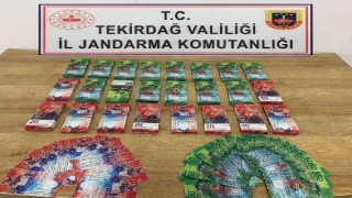 Tekirdağ’da piyasaya sahte İsviçre frangı sürmeye çalışan 2 kişi yakalandı