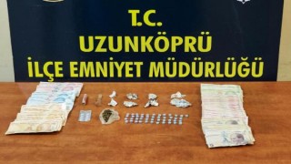 Edirne’de evinde uyuşturucu bulunan şüpheli tutuklandı