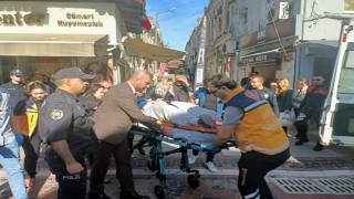 Edirne’de parti standı tartışması kavgaya dönüştü: 1 yaralı