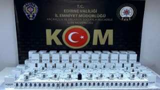 Edirne’de gümrük kaçağı 1000 elektronik sigara ele geçirildi