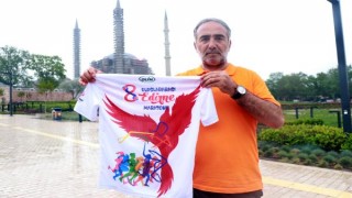 Uluslararası Edirne Maratonu için tematik tişörtler hazırlandı
