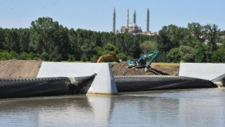 Meriç Nehri’nde hidroelektrik santralinde sona gelindi