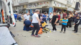Edirne’de otomobilin çarpıp kaçtığı motokurye yaralandı