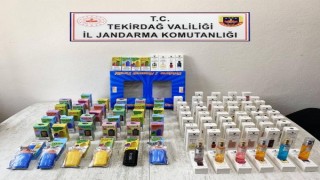 Tekirdağ’da 41 adet elektronik sigara ele geçirildi