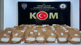 Edirne’de 72 kilo metamfetamin ele geçirildi