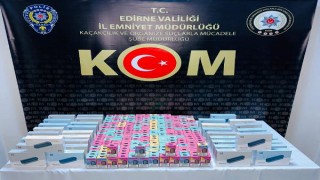 Edirne’de 295 kaçak elektronik sigara ele geçirildi